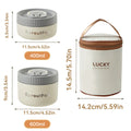 Axyaa Stainless Steel Insulated Food Jar Bento Box for Kids