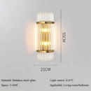 Axyaa Crystal Wall Lamp - Modern Luxury Bedroom Bedside Minimalist Hotel Lighting