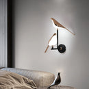 Axyaa Nordic Rotatable Bird Wall Light Fixture Sconces for Bedroom Decoration