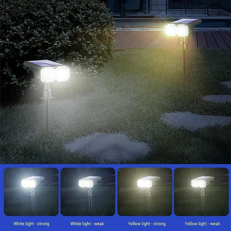 Axyaa Solar Color Changing Spotlight