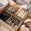 Axyaa Wardrobe Drawer Organizers for Clothes, Underwear, Socks, and Bras