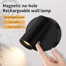 Axyaa Touch LED Wall Lamp USB Charging Magnetic Spotlights