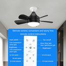 Axyaa Smart Ceiling Fan Light with Remote Dimming, LED Light, Silent Operation