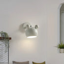 Axyaa Macaron Color LED Wall Lamp Sconce for Modern Living Spaces