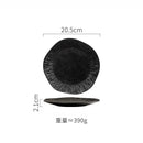 Axyaa Matte Ceramic Steak Plate Pasta Sushi Salad Molecular Cuisine Tableware