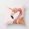 Axyaa Flamingo Pattern Cushion Cover 45*45cm