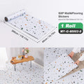 Axyaa Wood Grain Peel and Stick Flooring Tiles, Removable Sticker, 118'' X 15.7''