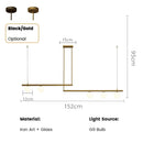 Axyaa Modern LED Pendant Lights for Home Decor and Lighting