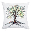Axyaa Tree Pattern Office Chair Cushion Cover