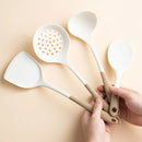 Axyaa Silicone Kitchenware Utensils Set - Pot Shovel, Leaky Spoon, Soup Ladle, Cooking Tools