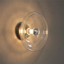 Axyaa Nordic Rotund Glass Wall Sconce Modern Home Decor Lighting Fixtures