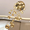 Axyaa Nordic Stair Chandelier, Living & Dining Room Pendant Lights & Ceiling Light, Indoor Lighting