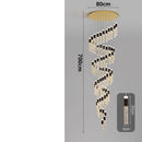 Axyaa Modern LED Chandeliers for Living Room Staircase Pendant Light Indoor Lighting
