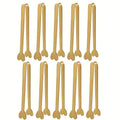 Axyaa Gold Heart Mini Clips - Perfect for Candy, Weddings, Parties, and Special Occasions