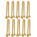 Axyaa Gold Heart Mini Clips - Perfect for Candy, Weddings, Parties, and Special Occasions