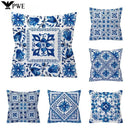 Axyaa Geometric Ethnic Floral Print Pillowcase 45*45cm