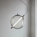 Axyaa Glass Ball Pendant Light Chandelier for Children's Room
