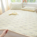 Axyaa Ice Silk Mat Cool Mattress Cover 3-Piece Set