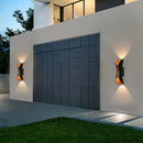 Axyaa Waterproof Dual-Head Wall Lamp - Up/Down Aluminum Sconce Lighting