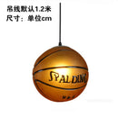 Axya Modern Basketball Pendant Lights LED Hanging Lamps for Kitchen, Living Room, Kids Room