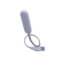 Axyaa USB LED Book Light: Portable Mini Foldable Lamp for Power Bank and Laptop
