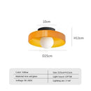 Axyaa Single Head G9 Glass Ceiling Light for Living Room, Bedroom, Hallway
