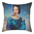 Axyaa European Style Cotton Linen Cushion Cover 45x45cm