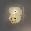 Spanish Marble Wall Light by Axyaa - Elegant Alabaster Lighting for Living Room, Bedroom & Corridor