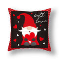 Axyaa Nordic Love Pillowcase 45x45cm - Home Decorative Throw Pillow Cover