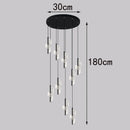 Axyaa Rotating Pendant Light for Staircase Villa Living Room Dining Room