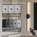 Axyaa LED Wall Lights: Wireless Rechargeable Dimmable Touch Switch ON/OFF Lamps