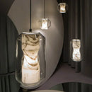 Axyaa LED Glass Marble Pendant Light for Home Decor and Lighting Fixtures