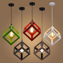 Axyaa Square Chandelier: Stylish Ceiling Light Fixture for Kitchen and Bedroom