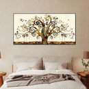 Axyaa Tree of Life Klimt Canvas Wall Art Print for Modern Scandinavian Decor