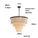 2025 Trendy Black Led Chandelier by Axyaa for Living Dining Room