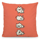 Axyaa Cute Dog Pattern Pillowcase for Home Decor 45X45cm