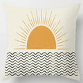 Axyaa Abstract Line Pattern Decorative Pillow Cover