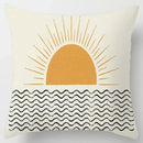 Axyaa Abstract Line Pattern Decorative Pillow Cover
