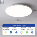 Axyaa LED Ceiling Light: Waterproof Dustproof Kitchen Bedroom Bathroom Living Room Indoor Lamp