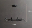 Axyaa LED Ring Pendant Light Chandeliers for Modern Living and Dining Room