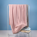 Axyaa Double Sided Ice Silk Cooling Blanket - Lightweight & Smooth Cold Quilt