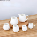 Axya Ceramic Kitchen Set: Milk Jugs, Sugar Bowl, Sauce Spoon, Coffee Accessories, Seasoning Pot