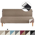 Axyaa Waterproof Sofa Bed Cover - Pet-Friendly Slipcover for Armless Sofa - Furniture Protector Mats