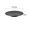 Axyaa Ceramic Striped Sushi Dessert Plate | Creative Molecular Cuisine Tableware