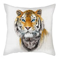 Axyaa Tiger Lion Pillow Case for Home Sofa Decor - Animal Throw Cover
