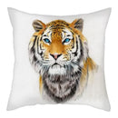 Axyaa Tiger Lion Pillow Case for Home Sofa Decor - Animal Throw Cover
