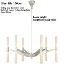 Axyaa Vintage Copper LED Ceiling Chandelier for Kitchen, Living Room - Brenta Grande