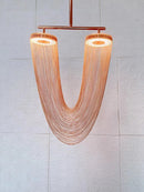 Axyaa Nordic Tassel LED Chandelier for Home and Retail Decor