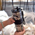 Axyaa Ceramic Liner Vacuum Insulated Thermal Water Bottle