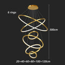 Axyaa Modern Stair Chandelier Pendant Light Ceiling Lamp LED Chandeliers Living Room